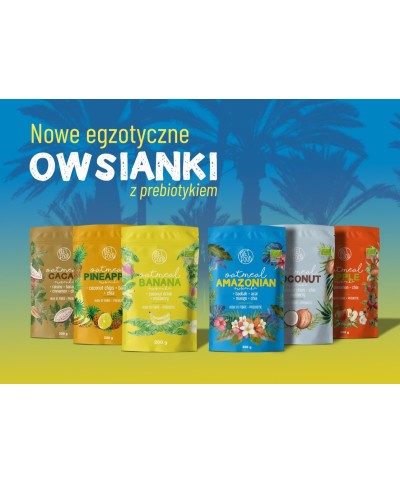 Bio Owsianka Kakaowa z Prebiotykiem 200 g