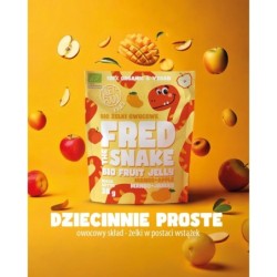 Bio Żelki Owocowe Fred The Snake - Mango i Jabłko 30 g