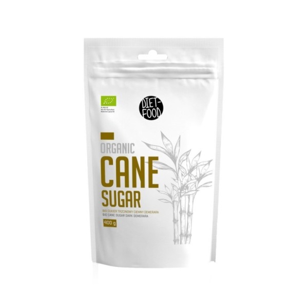 Bio Cukier Trzcinowy Ciemny Demerar 400 g