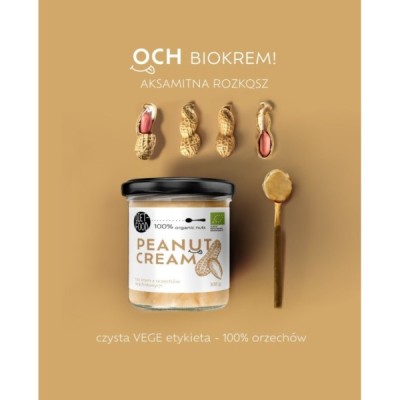 Bio Krem z Orzechów Arachidowych 300 g