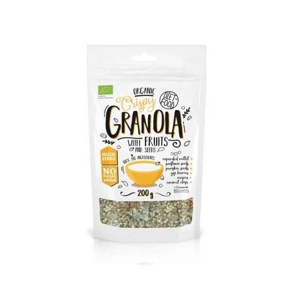 Bio Granola z Owocami 200 g
