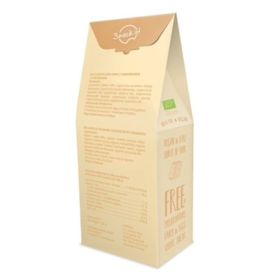 Bio Ciasteczka Jabłko Rabarbar 100 g