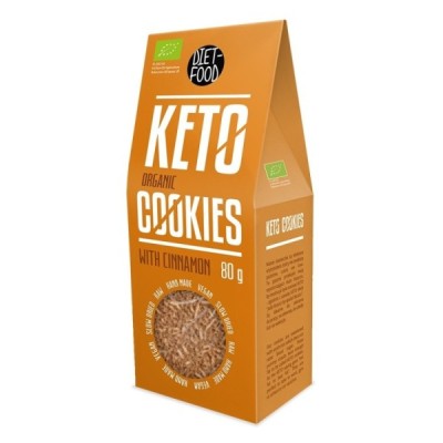 Bio Ciasteczka Keto z Cynamonem 80 g