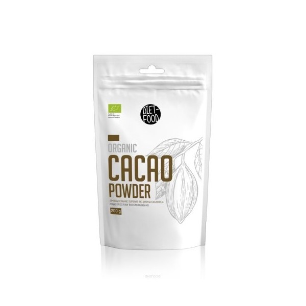 Organic Low-Fat Cocoa Powder 200 g