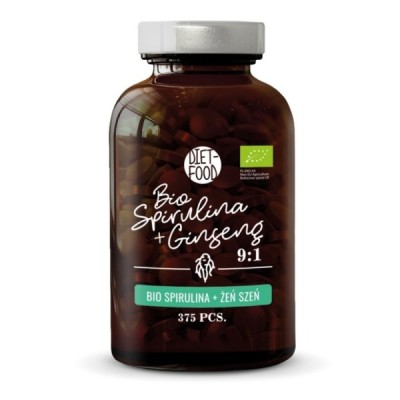 Bio Spirulina z Żeń Szeniem 150 g