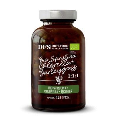 Bio Spirulina + Bio Chlorella + Bio Barley Grass 150 g