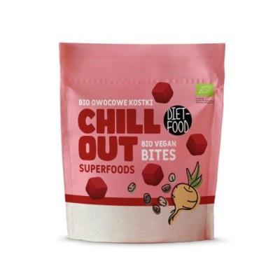 Bio Vegan Bites CHILL OUT owocowe kostki - superfoods 120 g