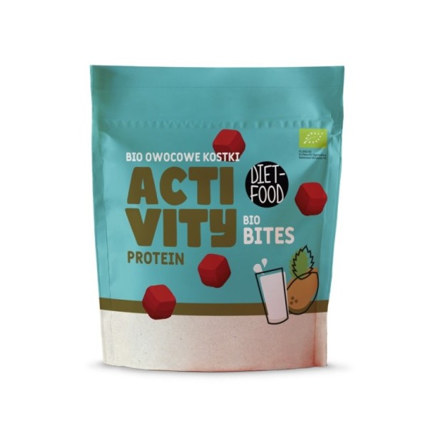 Bio Bites ACTIVITY owocowe kostki - z białkiem 120 g