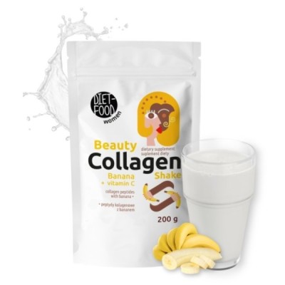 Beauty Kolagen Shake z bananem i witaminą C 200 g