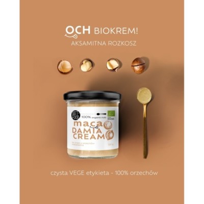 Bio Krem z Orzechów Makadamia 300 g