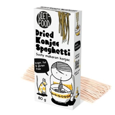 Suchy Makaron Shirataki Konjac Spaghetti 80 g