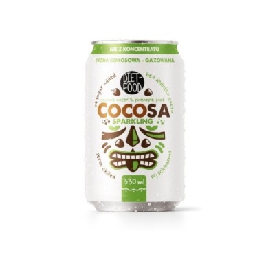 Cocosa Woda Kokosowa Gazowana 330 ml (kaucja)