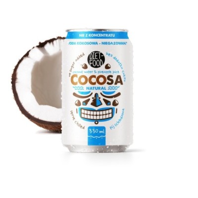 Cocosa Woda Kokosowa Niegazowana 330 ml (kaucja)