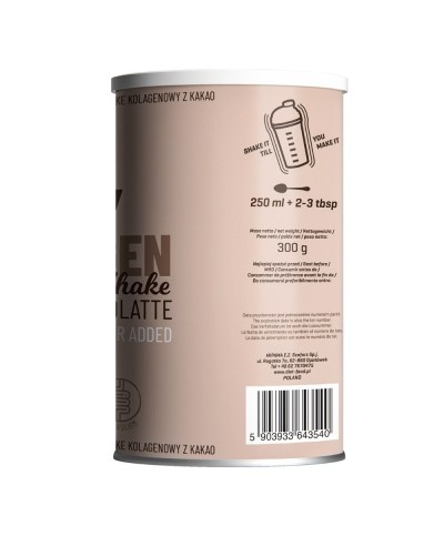 Beauty Kolagen Shake z bananem i witaminą C 200 g