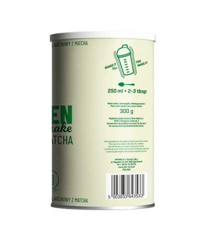 Białko Serwatkowe Whey Izolat z Kolagenem 500 g