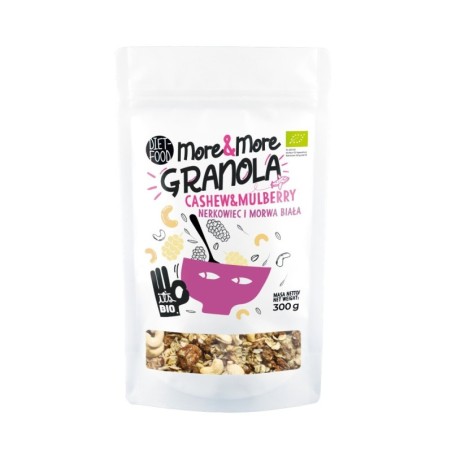 Bio Granola More&More - Nerkowiec i Morwa Biała 300 g