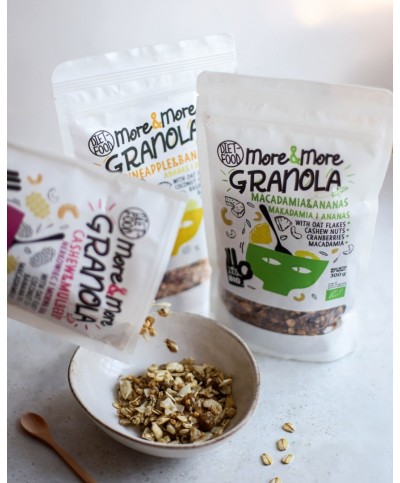 Bio Granola Proteinowa Żurawina i Cynamon 200 g