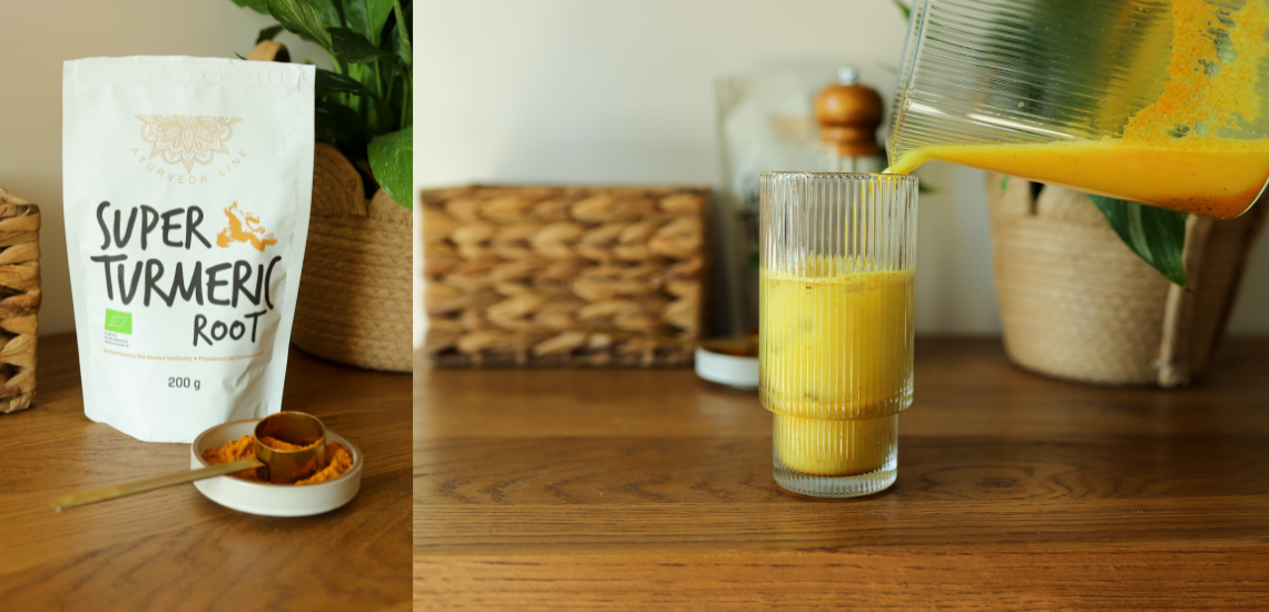 Golden Latte with Marine Collagen