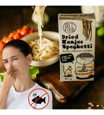 Konjac dry noodles – odorless, perfect for dieting and for kids